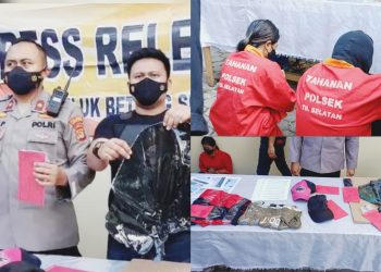 Spesialis Pecah Kaca Mobil Diciduk Polsek TBS