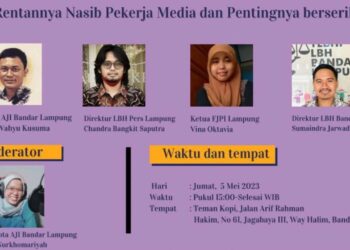 Serikat Pekerja Media di Lampung Mulai Bangkit