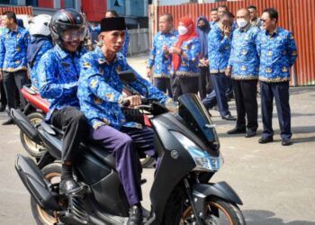 Asyik 126 Lurah di Bandar Lampung Dapat Motor